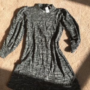 LOFT Sweater Dress with sleeve detail